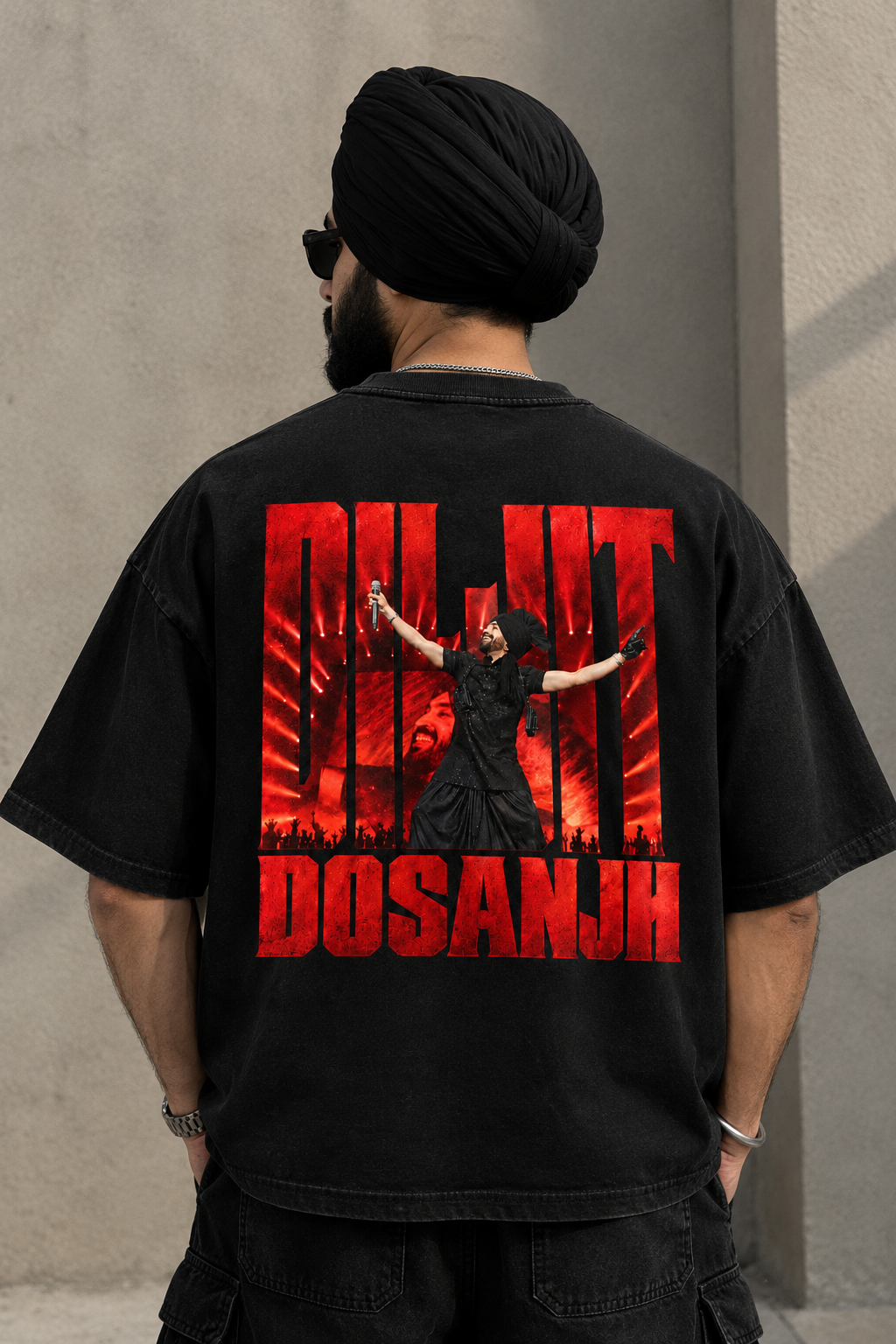 Diljit In Black