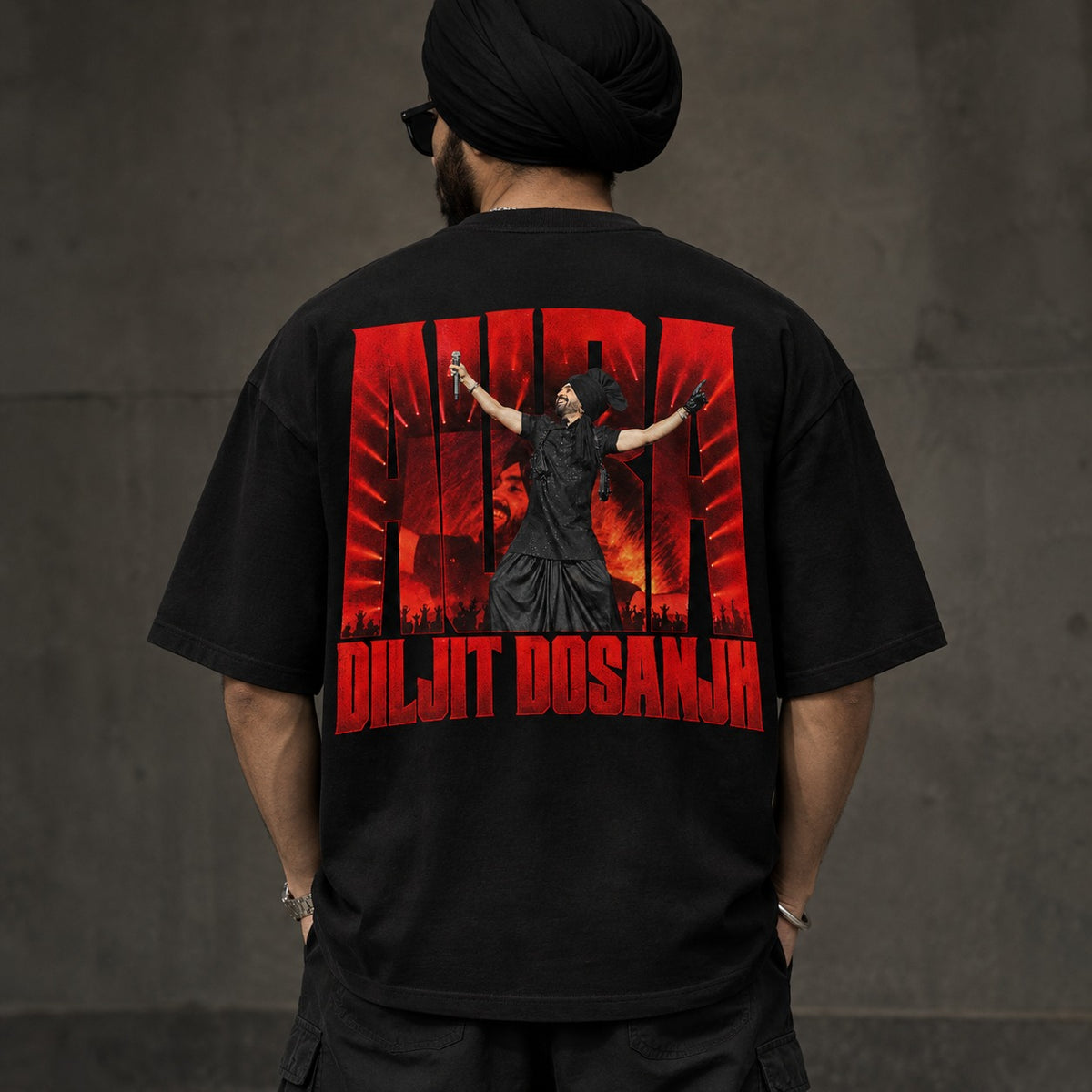 Diljit In Black